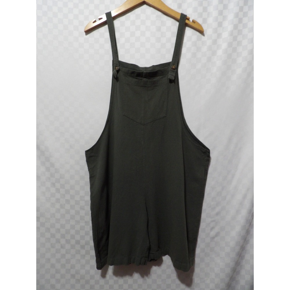 SHEIN Green Short Overalls | XL